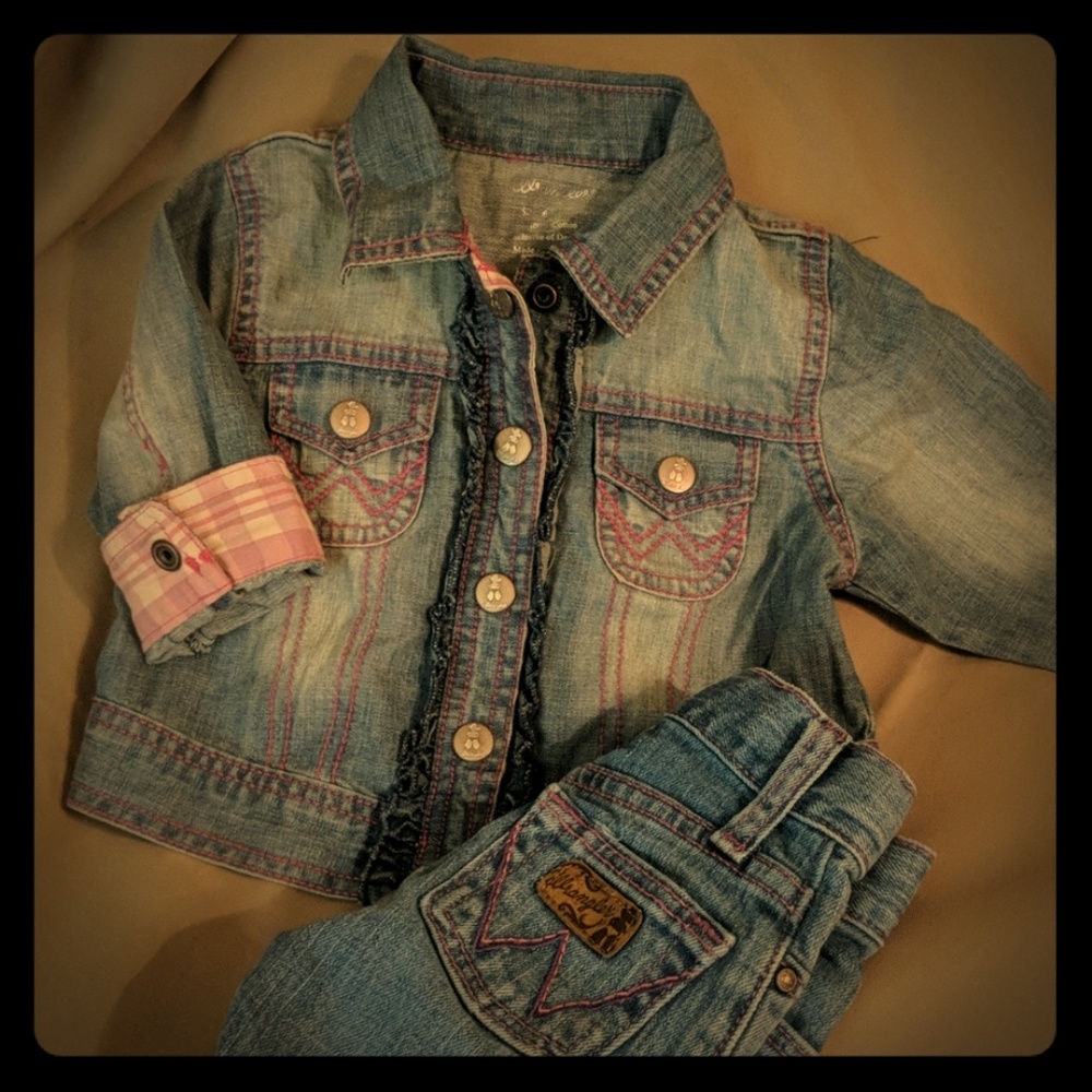 Wrangler Jean & jacket set
